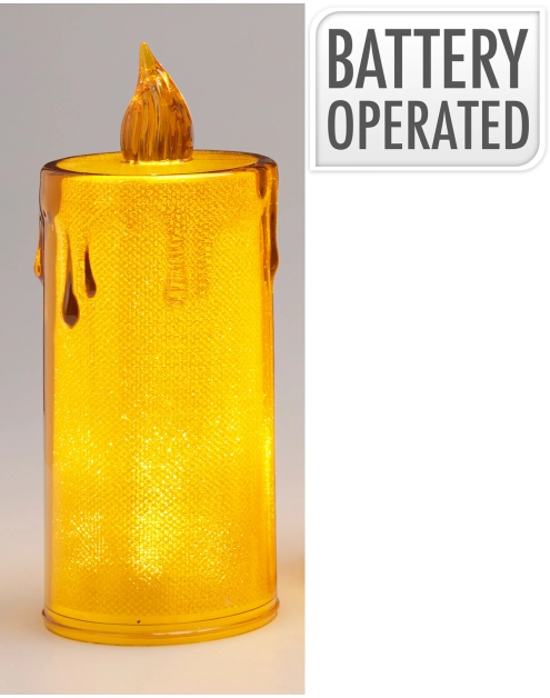 Zdjęcie: Świeca led 125 mm bursztynowy KOOPMAN