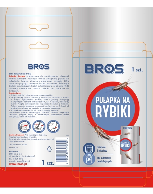 Zdjęcie: Pułapka na rybiki BROS