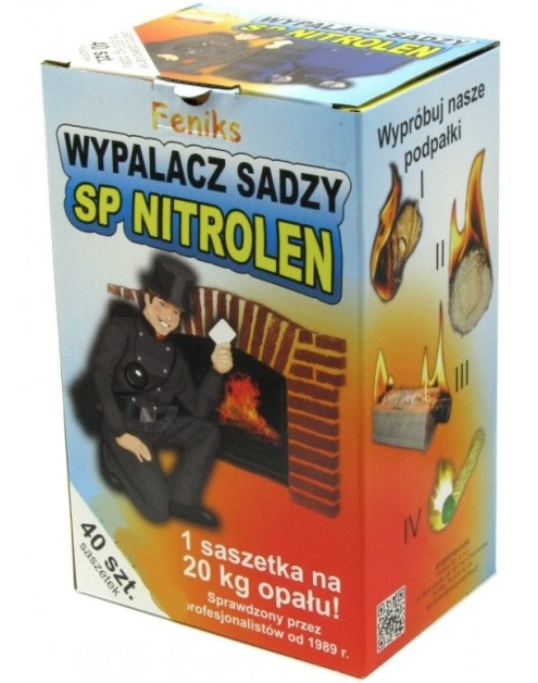 Zdjęcie: Wypalacz sadzy Nitrolen 40 g FENIKS