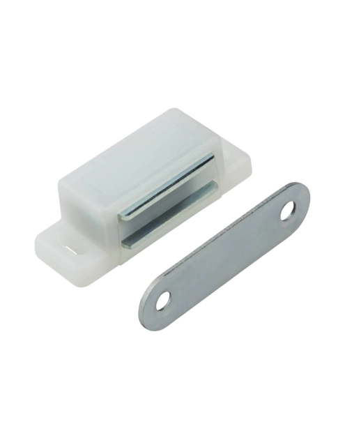 Zdjęcie: Zatrzask meblowy magnetyczny ZM-12M biały METRO