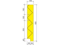 Zdjęcie: Płyta izolacyjna LB300/100, 585x2500 mm FINNFOAM