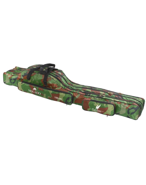 Zdjęcie: Pokrowiec wędkarski 3 komorowy 150 cm Camouflage MIKADO