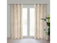 Zdjęcie: Zasłona gotowa Naira 140 x 250 cm jasnobeżowy EUROFIRANY