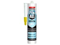 Zdjęcie: Klej uszczelniacz hybrydowy Fix All Crystal 290 ml bezbarwny SOUDAL