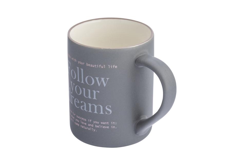 Zdjęcie: Kubek prosty 410 ml dekoracja follow your dreams ALTOM DESIGN