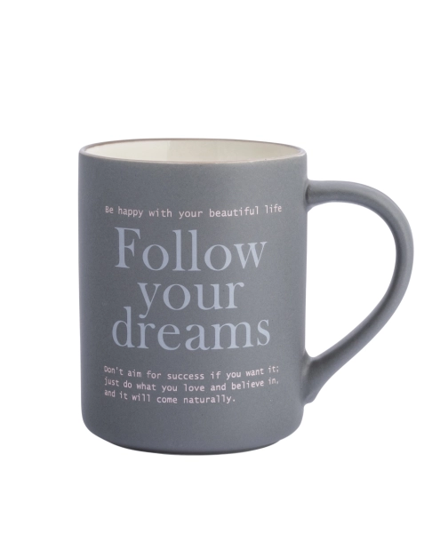 Zdjęcie: Kubek prosty 410 ml dekoracja follow your dreams ALTOM DESIGN