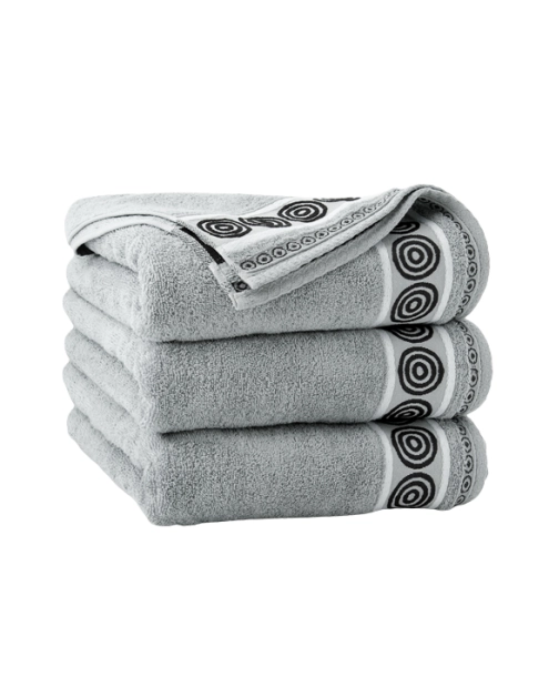 Zdjęcie: Ręcznik Fraza Rondo 50x90 cm jasnoszary MISS LUCY