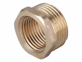 Złączka mosiężna redukcja gwint z/w 1x1/2 INVENA