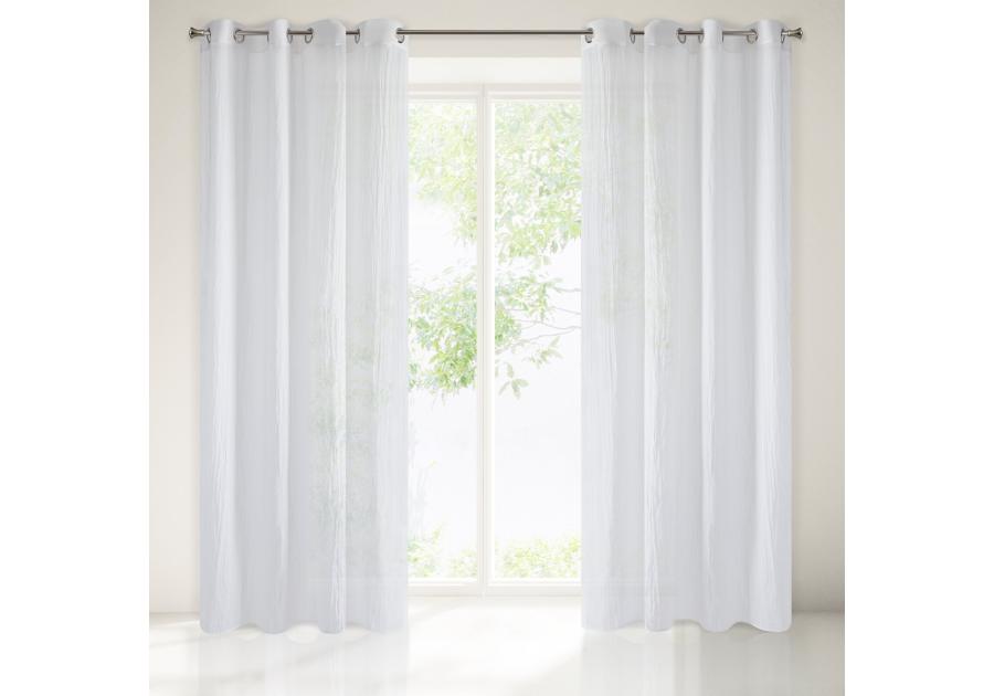 Zdjęcie: Zasłona gotowa Zuhal 140x250 cm biały EUROFIRANY