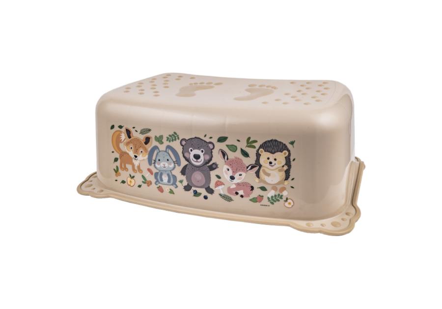 Zdjęcie: Podnóżek dla dzieci 2K Lisek Leśna Ferajna, beżowy NERGIS
