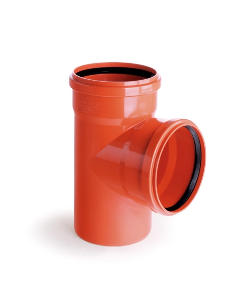 Zdjęcie: Trójnik kanalizacyjny KZ PVC 400/160 45 stopni PIPELIFE