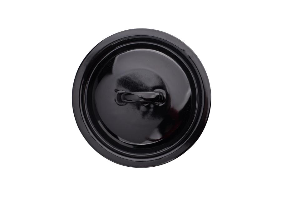 Zdjęcie: Pokrywa emaliowana 18 cm czarna ALTOMDESIGN