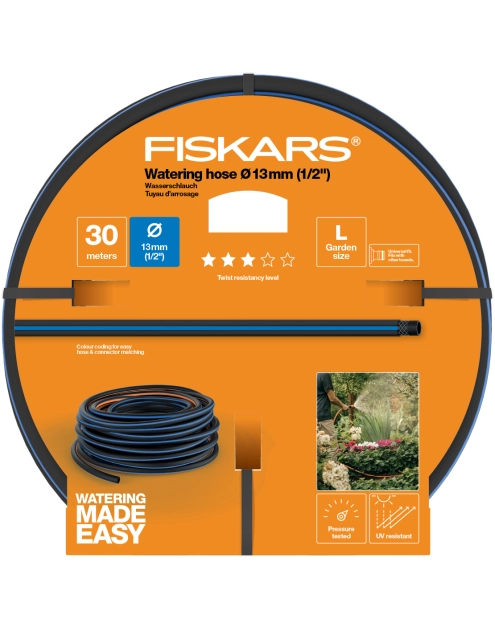 Zdjęcie: Wąż ogrodowy 13 mm - 1/2 - 30 m Q3 FISKARS