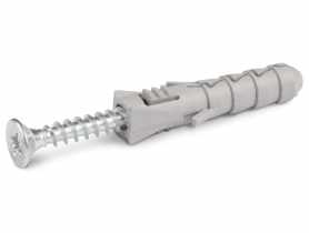 Kołek rozporowy FIX 8x40 mm z wkrętem 5,0x60 mm 100 szt. RAWLPLUG