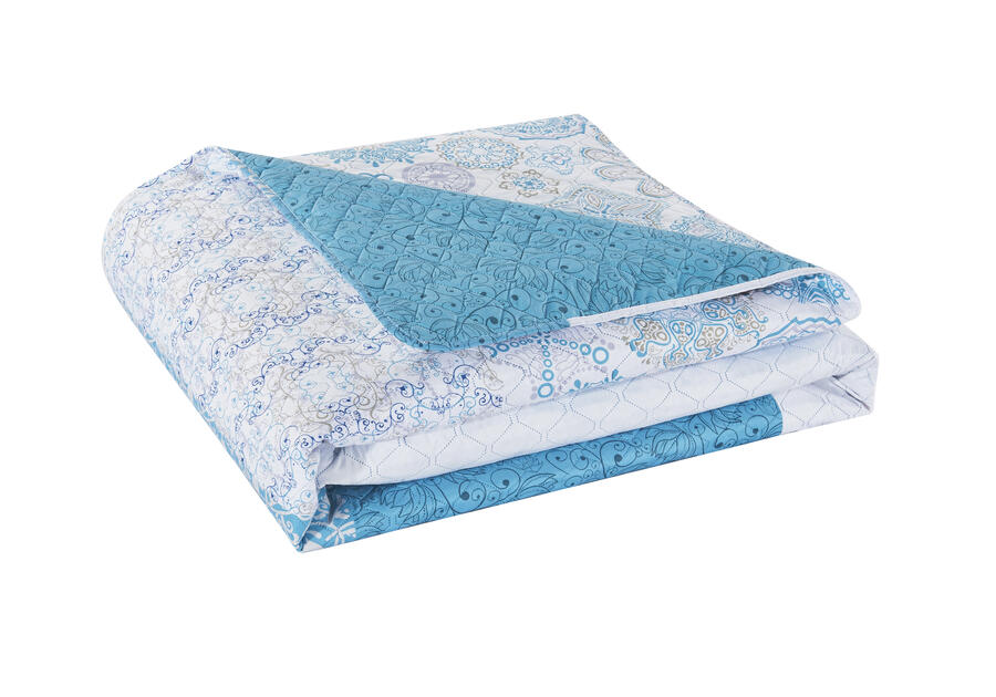 Zdjęcie: Narzuta Alhambra tur+blu 240x260 cm DECOKING