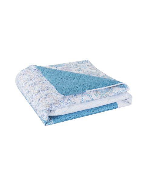 Zdjęcie: Narzuta Alhambra tur+blu 240x260 cm DECOKING