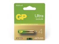 Zdjęcie: Bateria alkaliczna GP ULTRA AAA (LR03) 4PP MB EMOS