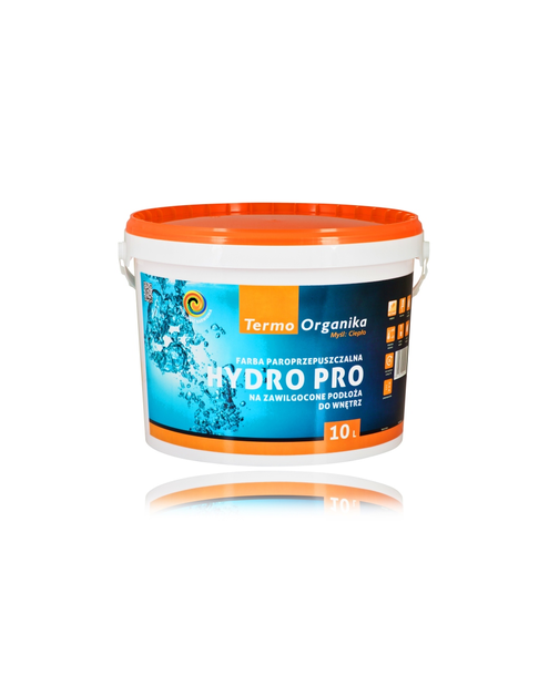 Zdjęcie: Farba paroprzepuszczalna Hydro Pro 10 L TERMO ORGANIKA