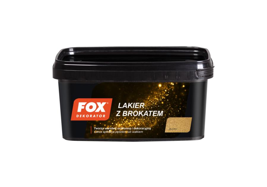 Zdjęcie: Lakier z brokatem Fox złoto 1 L ATLAS