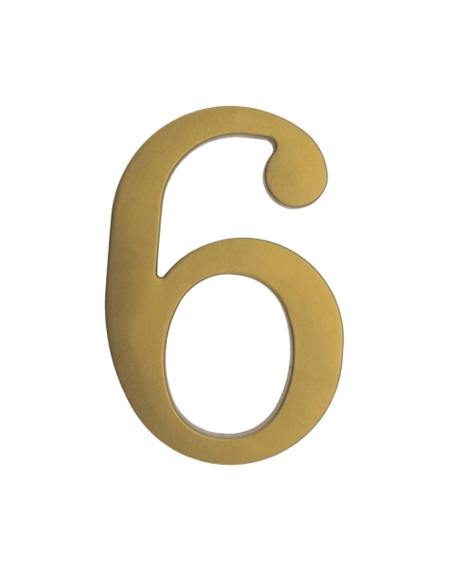 Zdjęcie: Cyfra 6 lub 9 plastikowa, złota, 180 mm METRO