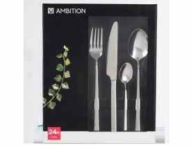 Komplet sztućców Como 24-elementowy AMBITION