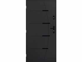 Drzwi zewnętrzne indiana antracyt 90l kpl PANTOR