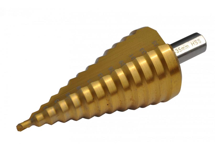 Zdjęcie: Wiertła stopniowe do metalu 5-35 mm RAWLPLUG