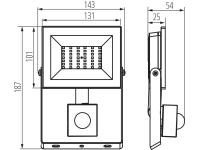 Zdjęcie: Naświetlacz LED Grun NV LED-30-B-SE MILEDO