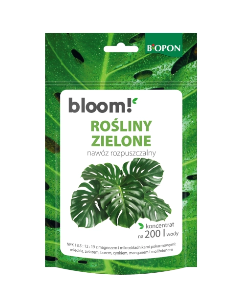 Zdjęcie: Nawóz rozpuszczalny do roślin zielonych 200 g BOPON BLOOM!