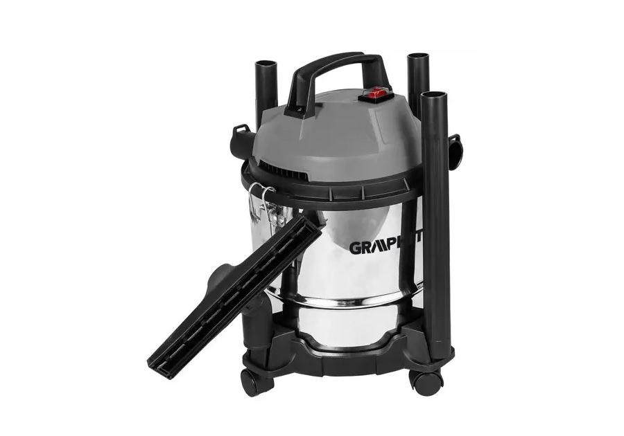 Zdjęcie: Odkurzacz przemysłowy 12 L 800W GRAPHITE
