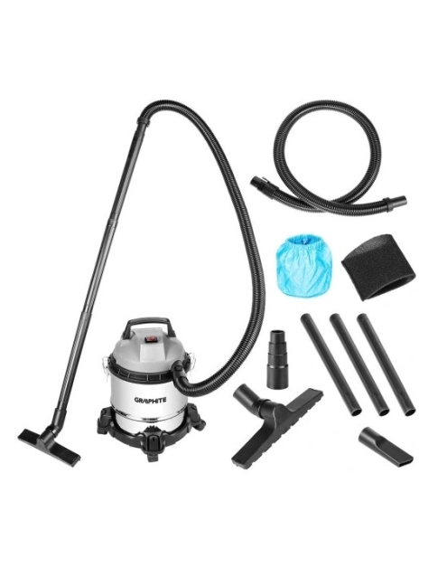 Zdjęcie: Odkurzacz przemysłowy 12 L 800W GRAPHITE