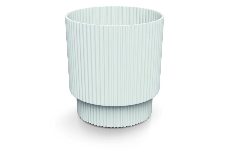 Zdjęcie: Doniczka Milly Round biały, wysokość 13,8 cm PROSPERPLAST