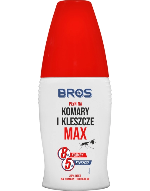 Zdjęcie: Płyn na komary i kleszcze max 50 ml BROS