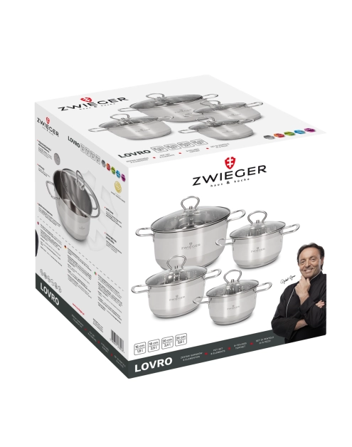 Zdjęcie: Zestaw garnków 8 elementów Lovro ZWIEGER
