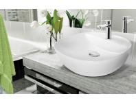 Zdjęcie: Umywalka nablatowa Parla 40 cm okrągła INVENA