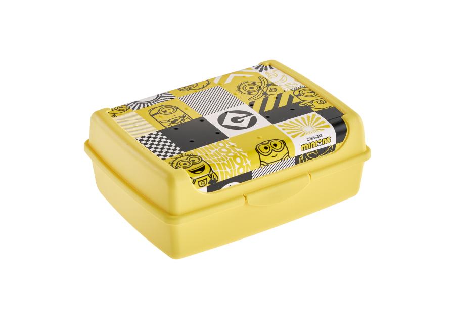 Zdjęcie: Pojemnik Carla Minions mosaic deco-click-box mini 1 L słoneczny żółty KEEEPER