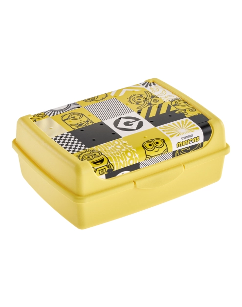 Zdjęcie: Pojemnik Carla Minions mosaic deco-click-box mini 1 L słoneczny żółty KEEEPER