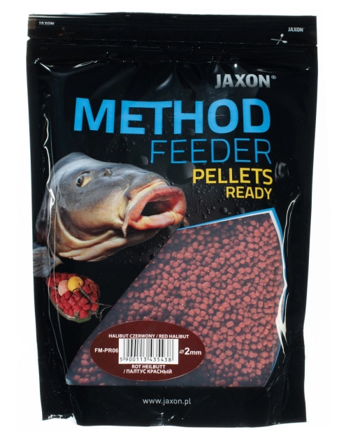 Zdjęcie: Pellets method feeder ready 2 mm halibut czerwony 500 g JAXON