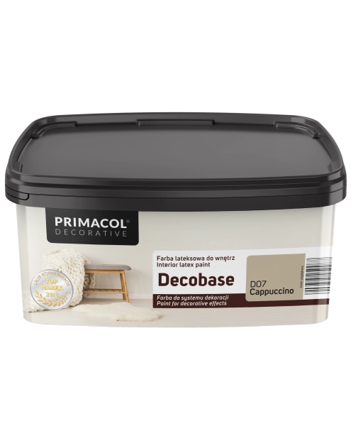 Zdjęcie: Farba Decobase 1 L Cappuccino D07 PRIMACOL DECORATIVE
