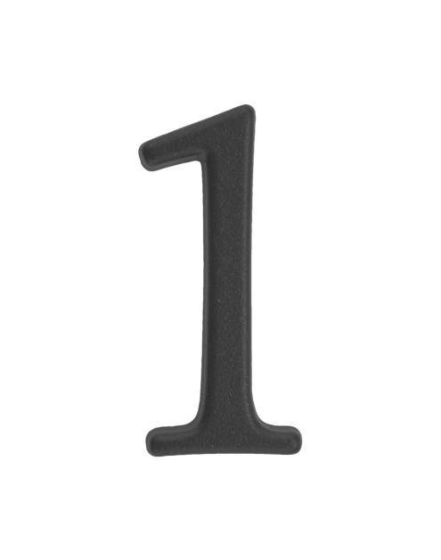 Zdjęcie: Cyfra 1 znal grafit 50 mm METRO