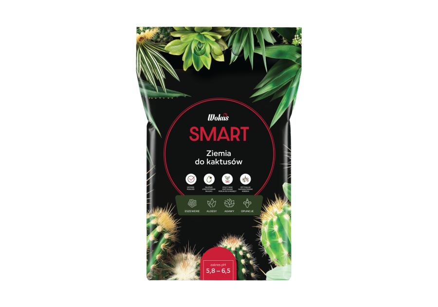 Zdjęcie: Ziemia do kaktusów 5 L WOKAS SMART
