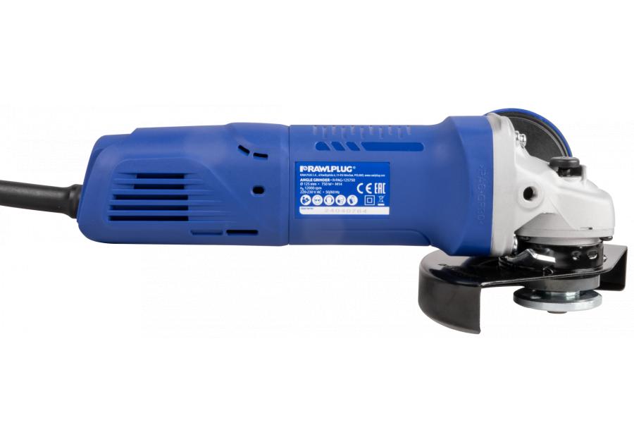 Zdjęcie: Szlifierka kątowa 125 mm RawlGRINDER 750 W RAWLPLUG
