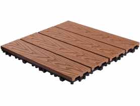 Podest kompozytowy struktura drewna 30x30x2 cm teak MIRPOL
