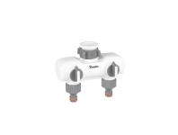 Zdjęcie: Rozdzielacz 2-drożny GW 1"-3/4" z zaworami White Line BRADAS