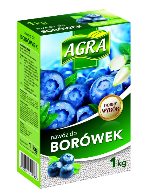 Zdjęcie: Nawóz granulowany do borówek Agra 1 kg AGRECOL