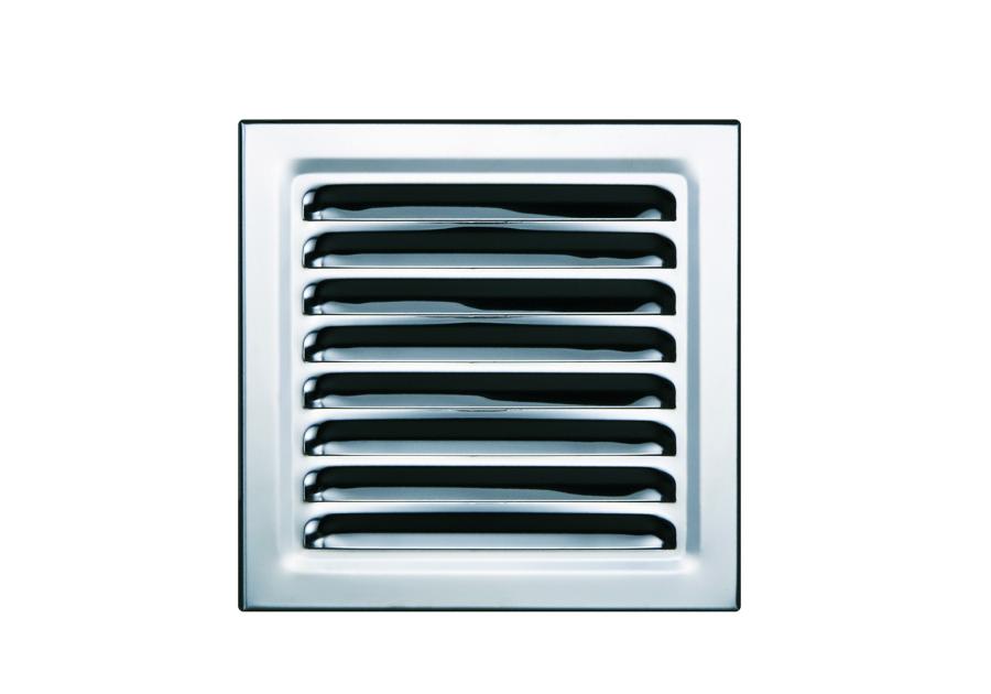 Zdjęcie: Osłona wentylacyjna 10x14 MS stal chromowa AWENTA