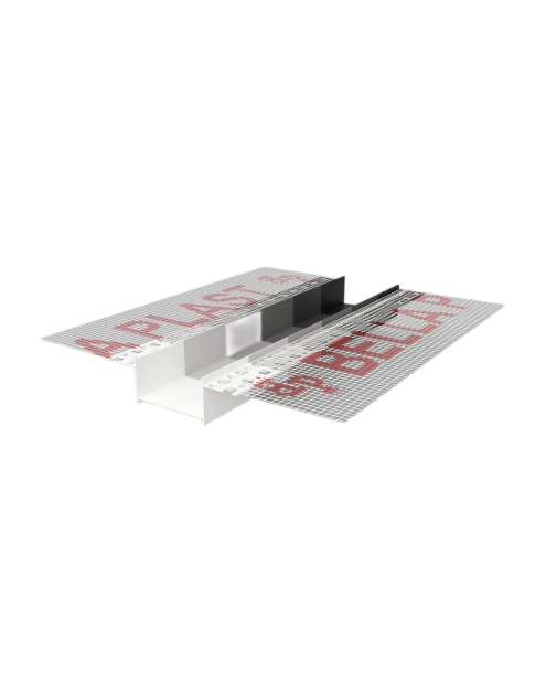 Zdjęcie: Listwa do boniowania PVC z siatką BP11 H5RS L300 szary ciemny BELLA PLAST