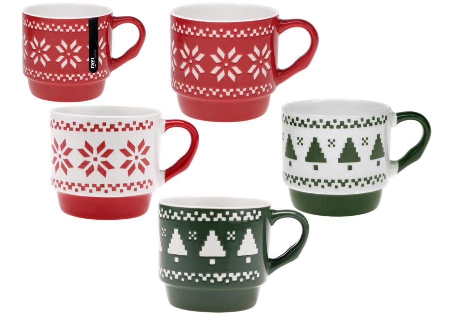 Zdjęcie: Kubek Snowing 300 ml z porcelany New Bone 91473 RAVI