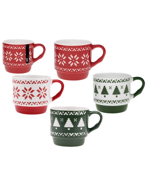 Zdjęcie: Kubek Snowing 300 ml z porcelany New Bone 91473 RAVI