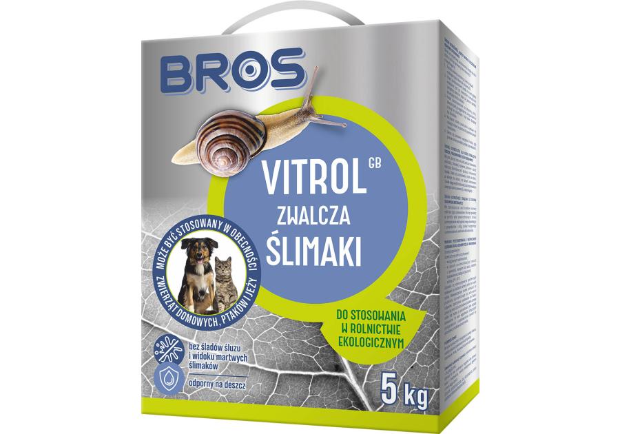 Zdjęcie: Preparat do zwalczania ślimaków Vitrol GB 5 kg BROS